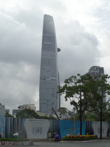 Bitexco Financial Tower in Saigon