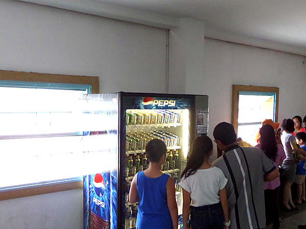 beverage dispenser in the Independence Palace