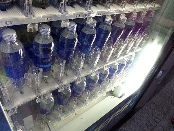 water bottles in The Reunification Palace