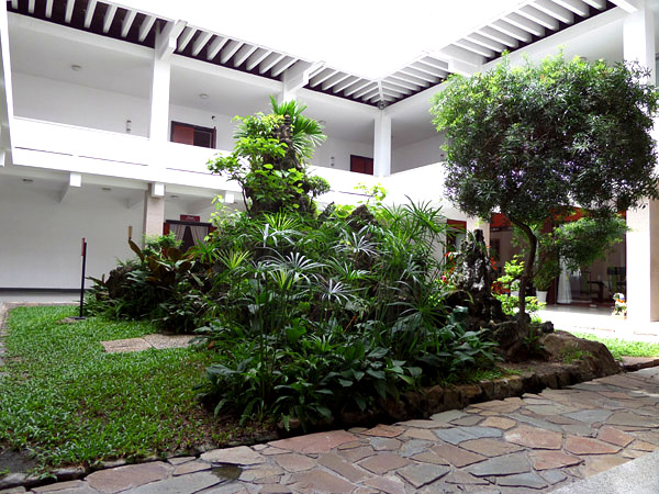 indoor garden in the Reunification Palace