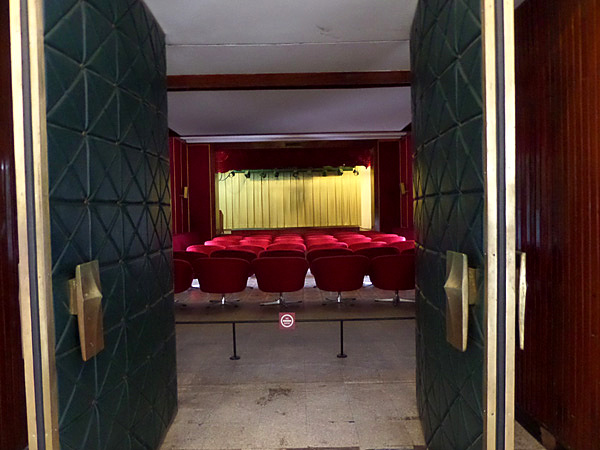 theatre room in the Independence Palace