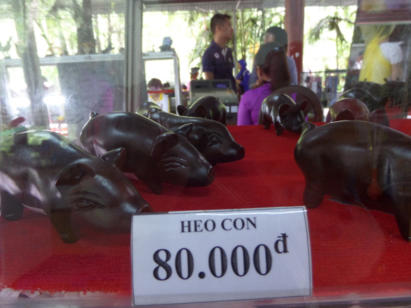 Heo Con for sale in Cu Chi Tunnels, Vietnam