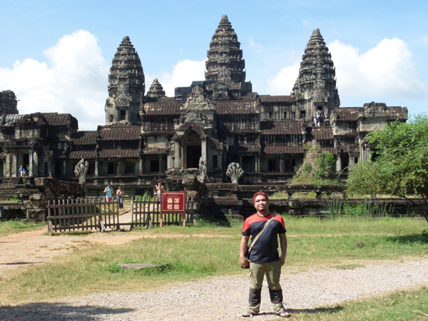 Ethan at Angkor Wat, Siem Reap, Cambodia