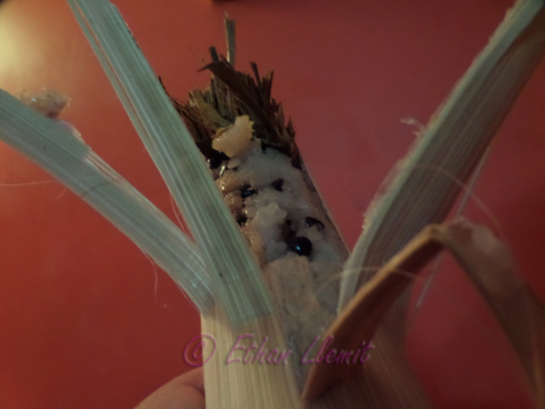 Krolan, Khmer sticky rice in bamboo tube