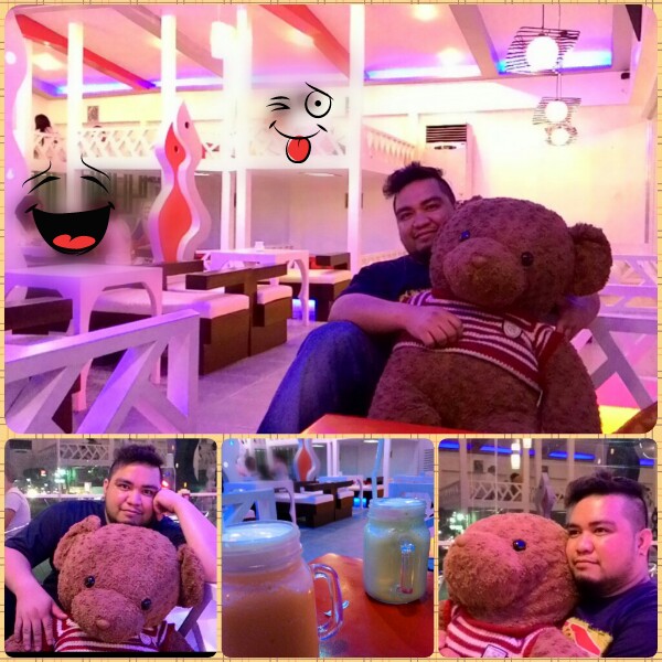 picture collage of Ethan in Picasso Coffee Cebu