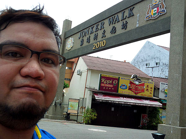 Jonker Walk northwest entrance - Melaka, Malaysia