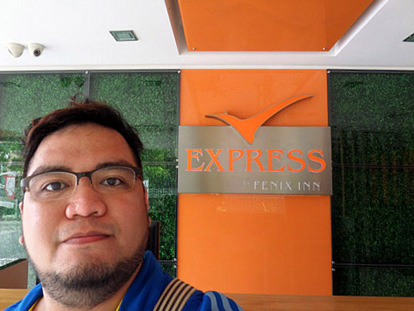 Ethan at Fenix Express, Express Lobby