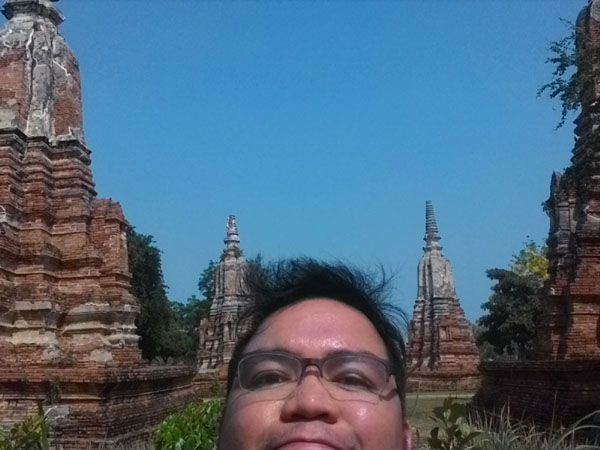 Ethan at Ayuthaya, Thailand