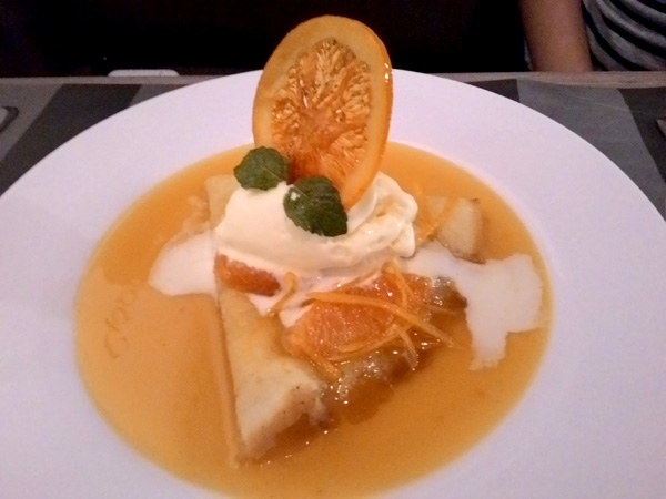 Crepe Suzette from Cebu's Brio Wine and Dine