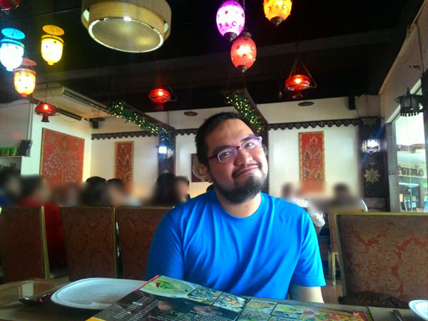 Ethan at Royal Krua Thai in Cebu City