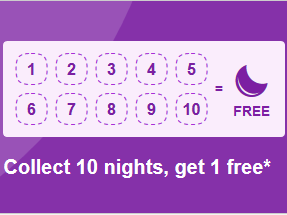 Hotels.com Reward - Collect 10 Nights, Get 1 Free